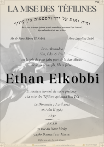 MISE DES TEFS - ETHHAN ELKOBBI